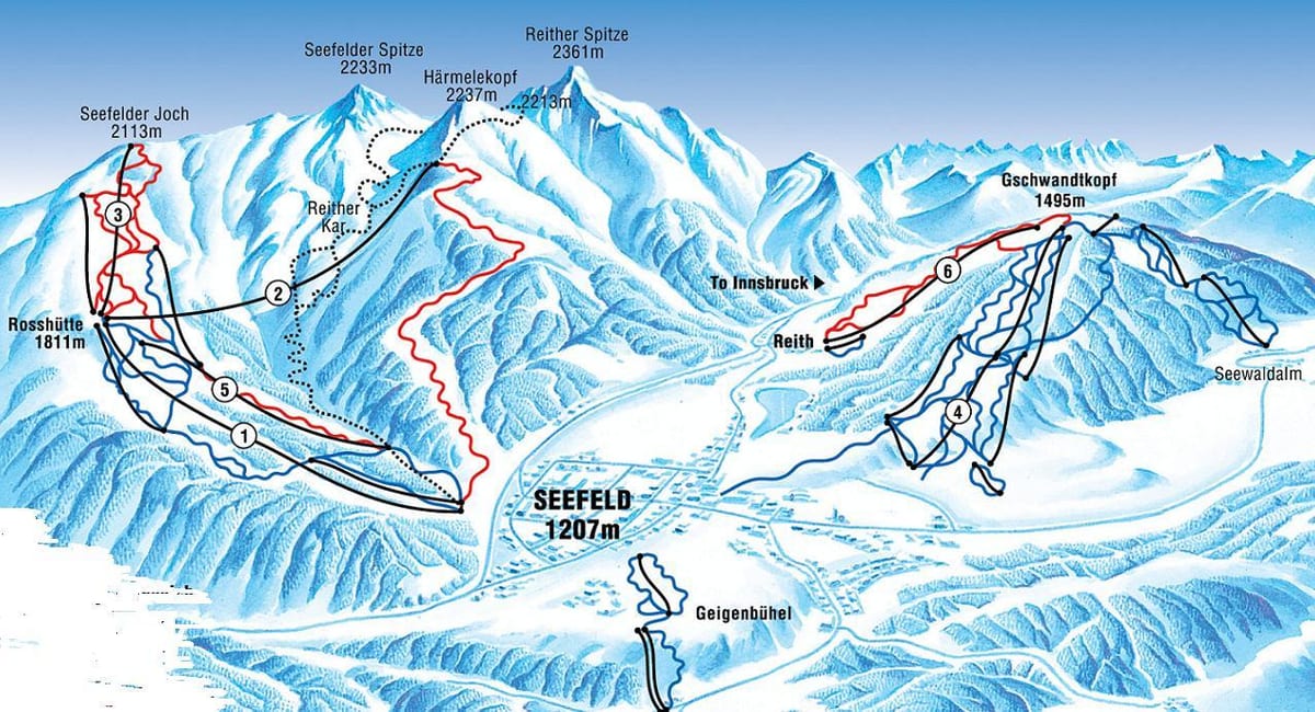 რუკა seefeld ავსტრია