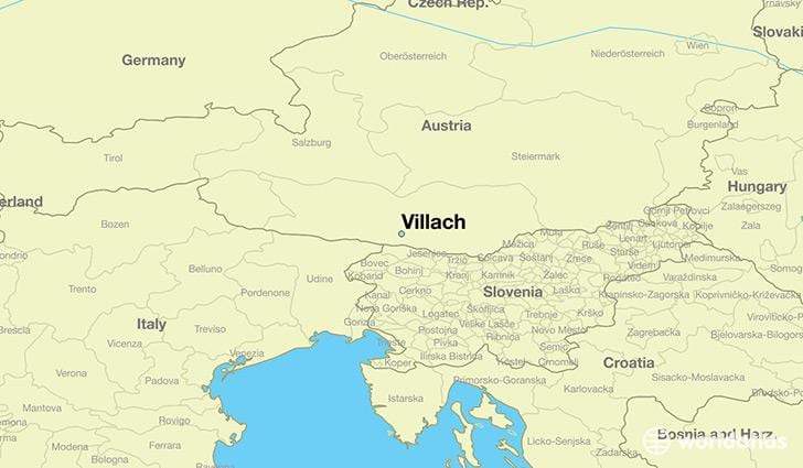 რუკა villach ავსტრია