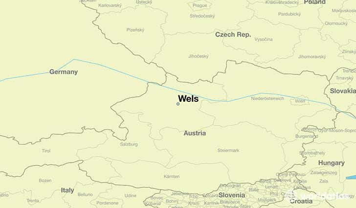 რუკა wels ავსტრიაში