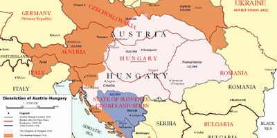 ავსტრია უნგრეთი რუკა 1900