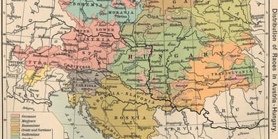ავსტრია უნგრეთი რუკა 1900