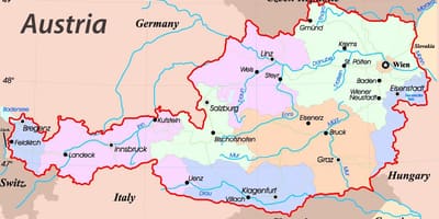 რუკა eisenstadt ავსტრია