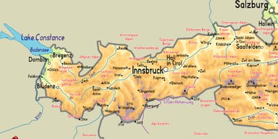 რუკა mayrhofen ავსტრია